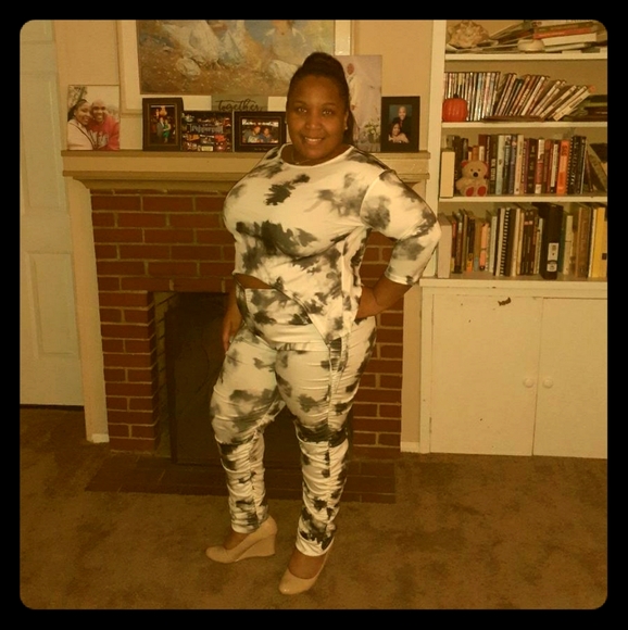 Pants - Ruched legging set